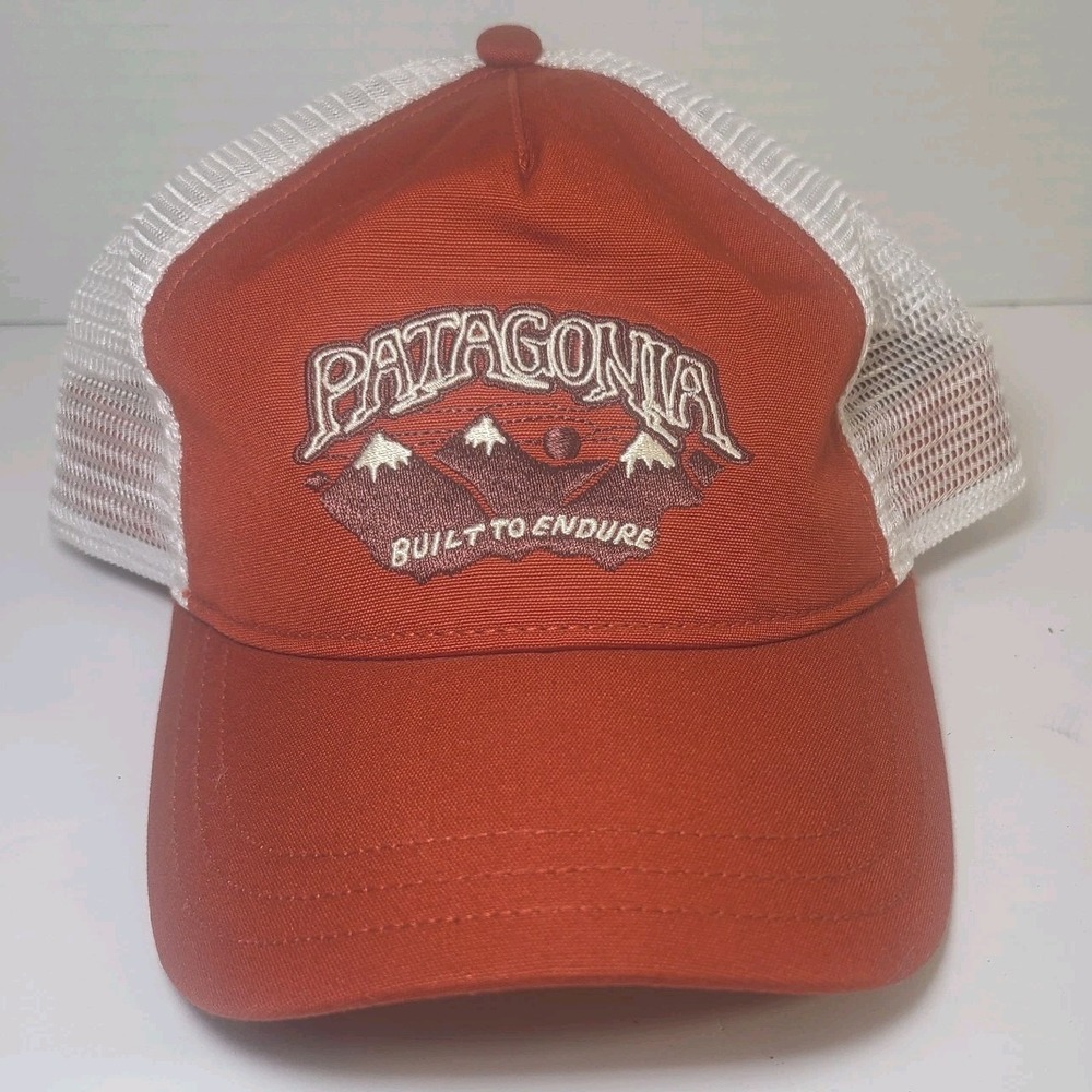 Patagonia Men's Baseball Cap Trucker Snap Back Mesh One Size Built to Endure